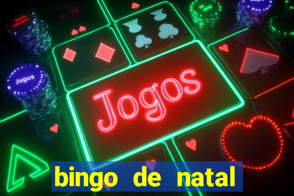 bingo de natal para imprimir gratis